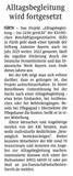 Das Projekt „Alltagsbegleitung ins Licht gerückt“ wird dank einer Spende der „Stiftung Antenne Bayern hilft“ fortgesetzt - Artikel in den Fürther Nachrichten vom 24.12.2024