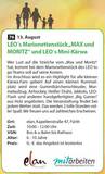 Unser Projekt LEO to go beim Sommerferienprogramm der Stadt Fürth am 13. und 14.08.2019 in Kooperation mit elan GmbH